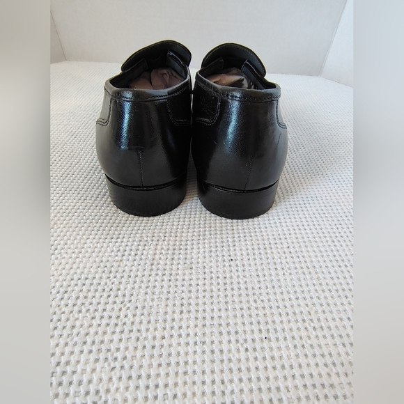 Nunn Bush Men\'s Glossy Black Slip-On Loafers Size 9.5 main image 8
